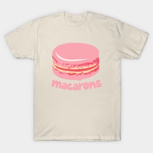 Cute Macarons Design 2 T-Shirt